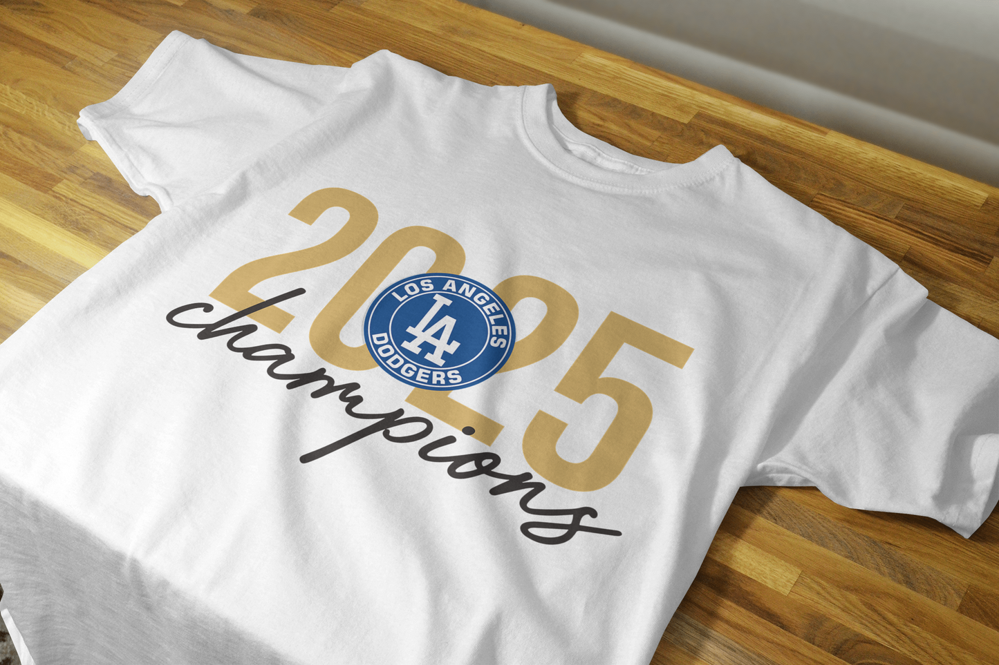 🏆 Pack de Diseños para DTF – Dodgers Campeón 2025 ⚾