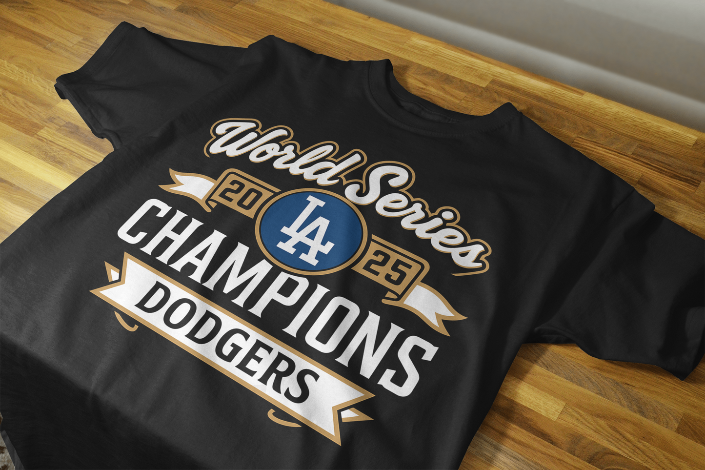🏆 Pack de Diseños para DTF – Dodgers Campeón 2025 ⚾
