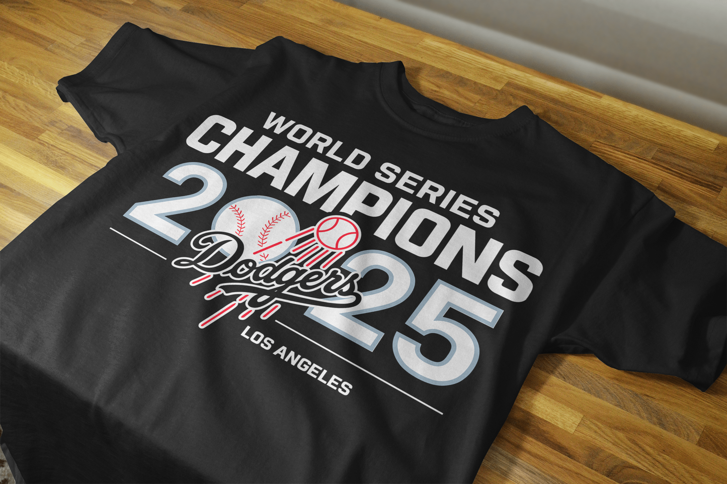 🏆 Pack de Diseños para DTF – Dodgers Campeón 2025 ⚾